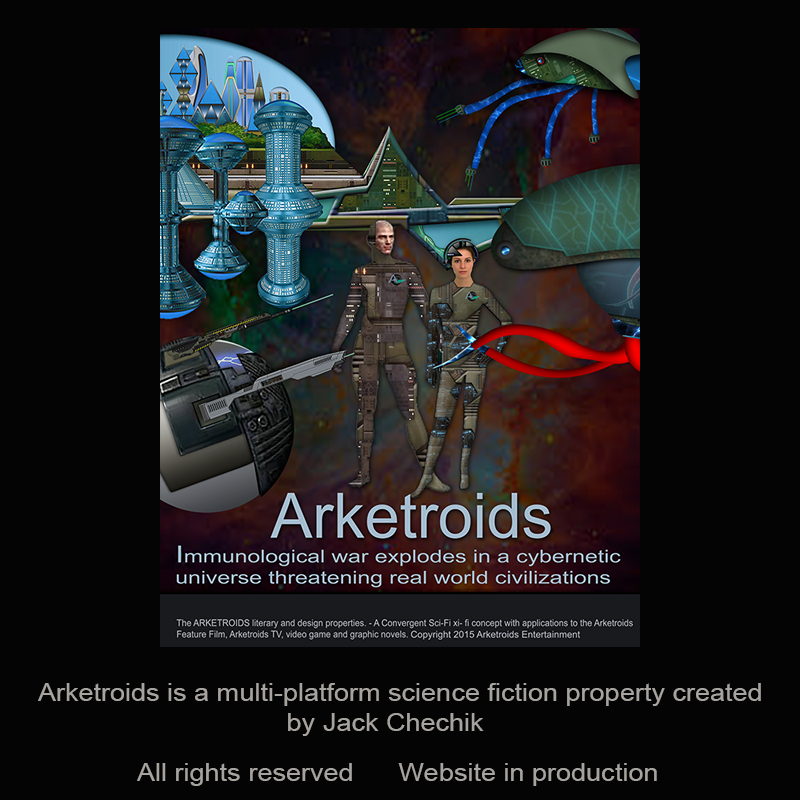 Arketroids is a multi-platform science fiction property created by Jack Chechik